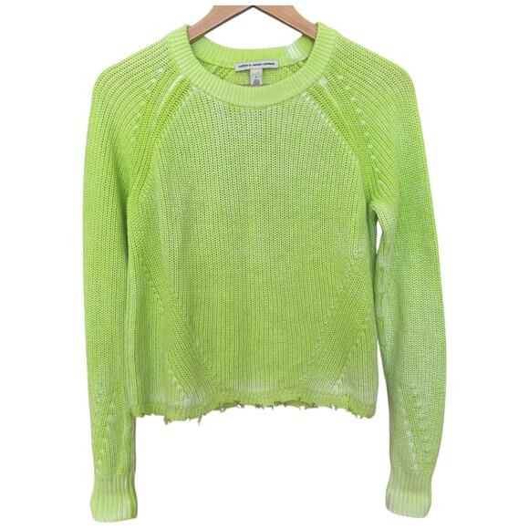 Autumn Cashmere Sweaters - Cotton By Autumn Cashmere Scalloped Sweater Women's Size S